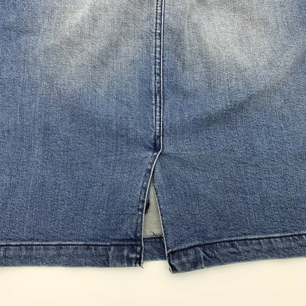 Pilcro and the Letterpress Denim Pencil Skirt - Picture 9 of 9